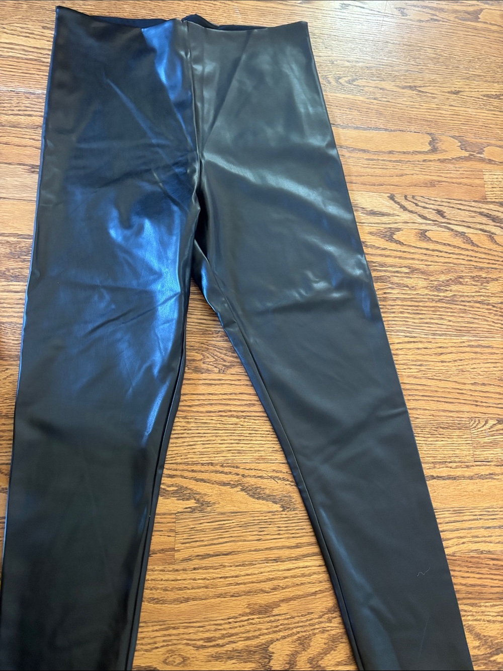 Joie Black Faux Leather Girls' Leggings size XL
